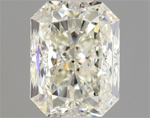 Picture of Natural Diamond 1.01 Carats, Radiant with  Cut, K Color, VS2 Clarity and Certified by GIA
