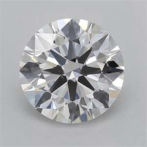 Picture of Natural Diamond 0.80 Carats, Round with Excellent Cut, H Color, SI1 Clarity and Certified by GIA