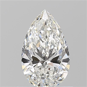 Picture of Natural Diamond 0.80 Carats, Pear with  Cut, G Color, VS1 Clarity and Certified by GIA