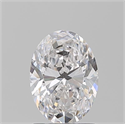 Diamante Natural 1.20 quilates, Ovalado , Color E, claridad SI1 y certificado GIA