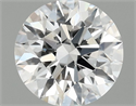 Lab Grown Diamond 1.07 Carats, Round with Ideal Cut, E Color, VVS2 Clarity and Certified by IGI