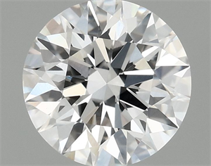 Picture of Lab Grown Diamond 1.07 Carats, Round with Ideal Cut, E Color, VVS2 Clarity and Certified by IGI