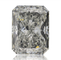 Natural Diamond 0.40 Carats, Radiant with  Cut, J Color, VVS1 Clarity and Certified by GIA