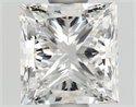 Natural Diamond 1.01 Carats, Princess with  Cut, E Color, VS1 Clarity and Certified by GIA