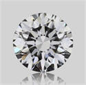 Diamante Natural 0.50 quilates, Redondo , Color F, claridad VS2 y certificado GIA
