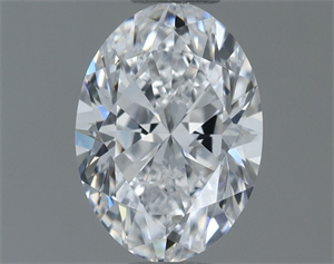 Picture of Natural Diamond 0.70 Carats, Oval with  Cut, D Color, VVS1 Clarity and Certified by GIA