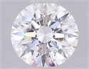 Del inventario de diamantes de laboratorio, 0.71 quilates, Redondo , Color D, claridad VVS2 y certificado IGI
