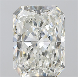 Picture of Natural Diamond 5.01 Carats, Radiant with  Cut, I Color, VVS1 Clarity and Certified by GIA