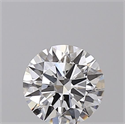 Lab Grown Diamond 1.02 Carats, Round with Ideal Cut, D Color, VS1 Clarity and Certified by IGI