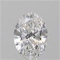Diamante Natural 1.01 quilates, Ovalado , Color E, claridad SI1 y certificado GIA