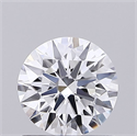 Del inventario de diamantes de laboratorio, 0.74 quilates, Redondo , Color D, claridad VVS1 y certificado IGI