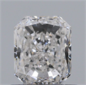 Diamante Natural 0.61 quilates, Radiante , Color F, claridad I1 y certificado GIA