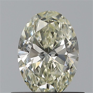 Picture of Natural Diamond 0.50 Carats, Oval with  Cut, J Color, VVS1 Clarity and Certified by IGI
