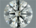 Natural Diamond 0.70 Carats, Round with Excellent Cut, M Color, VS2 Clarity and Certified by GIA