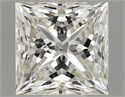 Natural Diamond 1.31 Carats, Princess with  Cut, J Color, VS2 Clarity and Certified by GIA