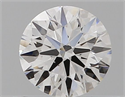 Natural Diamond 0.45 Carats, Round with Excellent Cut, F Color, VVS1 Clarity and Certified by GIA