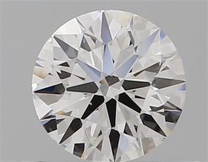 Picture of Natural Diamond 0.45 Carats, Round with Excellent Cut, F Color, VVS1 Clarity and Certified by GIA