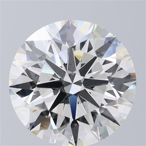 Picture of Lab Grown Diamond 7.22 Carats, Round with Ideal Cut, H Color, VS2 Clarity and Certified by IGI