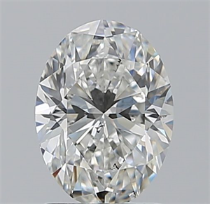 Picture of Natural Diamond 1.52 Carats, Oval with  Cut, G Color, SI2 Clarity and Certified by GIA