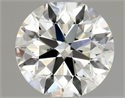 Natural Diamond 0.83 Carats, Round with Excellent Cut, J Color, VS1 Clarity and Certified by GIA