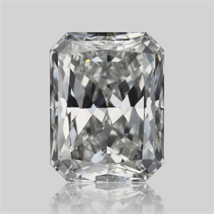 Foto Diamante Natural 0.51 quilates, Radiante , Color F, claridad VVS2 y certificado GIA de