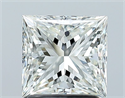 Diamante Natural 1.51 quilates, Princesa , Color H, claridad VVS1 y certificado IGI
