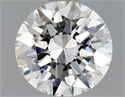 Natural Diamond 0.70 Carats, Round with Excellent Cut, G Color, SI1 Clarity and Certified by GIA