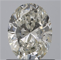 Diamante Natural 0.70 quilates, Ovalado , Color H, claridad VVS2 y certificado IGI