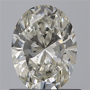 Foto Diamante Natural 0.70 quilates, Ovalado , Color H, claridad VVS2 y certificado IGI de