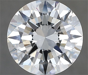 Picture of Natural Diamond 2.30 Carats, Round with Excellent Cut, H Color, VVS2 Clarity and Certified by GIA