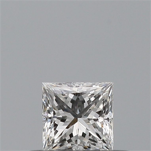 Picture of Natural Diamond 0.25 Carats, Princess with  Cut, F Color, VVS1 Clarity and Certified by GIA