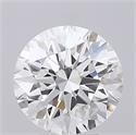 Diamante Natural 4.16 quilates, Redondo , Color F, claridad VVS2 y certificado GIA