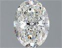 Natural Diamond 1.20 Carats, Oval with  Cut, G Color, VS2 Clarity and Certified by GIA