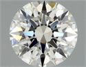 Diamante Natural 0.48 quilates, Redondo , Color I, claridad VVS2 y certificado GIA