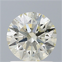 Diamante Natural 1.00 quilates, Redondo , Color N, claridad VS2 y certificado GIA