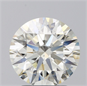 Diamante Natural 2.51 quilates, Redondo , Color K, claridad SI1 y certificado GIA