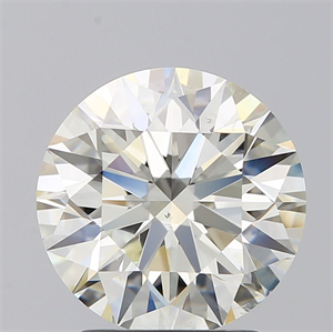 Foto Diamante Natural 2.51 quilates, Redondo , Color K, claridad SI1 y certificado GIA de