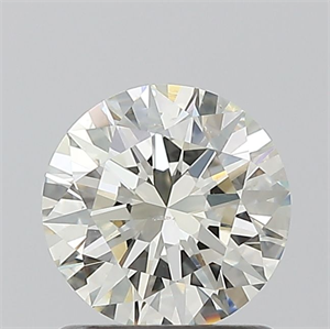 Picture of Natural Diamond 1.00 Carats, Round with Excellent Cut, L Color, SI1 Clarity and Certified by GIA