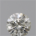 Diamante Natural 0.52 quilates, Redondo , Color J, claridad VVS1 y certificado IGI