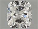 Natural Diamond 0.95 Carats, Cushion with  Cut, I Color, IF Clarity and Certified by GIA