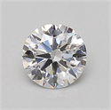 Del inventario de diamantes de laboratorio, 0.71 quilates, Redondo , Color D, claridad VVS2 y certificado IGI