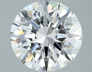 Picture of Natural Diamond 2.50 Carats, Round with Excellent Cut, E Color, VS1 Clarity and Certified by GIA
