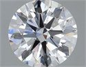 Diamante Natural 0.50 quilates, Redondo , Color E, claridad VS2 y certificado GIA