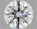 Del inventario de diamantes de laboratorio, 3.07 quilates, Redondo , Color E, claridad VS2 y certificado IGI