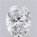 Diamante Natural 0.80 quilates, Ovalado , Color F, claridad SI2 y certificado GIA