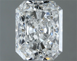 Picture of Natural Diamond 1.31 Carats, Radiant with  Cut, E Color, VS1 Clarity and Certified by GIA