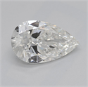 Natural Diamond 1.01 Carats, Pear with  Cut, G Color, SI2 Clarity and Certified by GIA