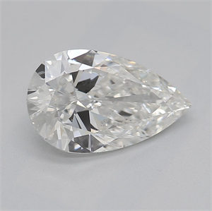 Picture of Natural Diamond 1.01 Carats, Pear with  Cut, G Color, SI2 Clarity and Certified by GIA
