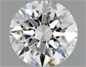 Diamante Natural 0.42 quilates, Redondo , Color F, claridad VVS1 y certificado GIA