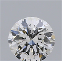 Diamante Natural 0.40 quilates, Redondo , Color F, claridad SI1 y certificado IGI